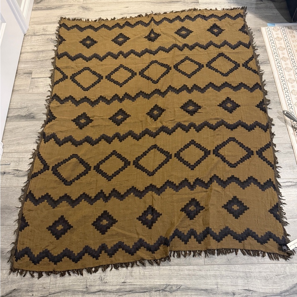Aritzia Wilfred Scandi Merino Wool Blanket Scarf - Picture 2 of 5